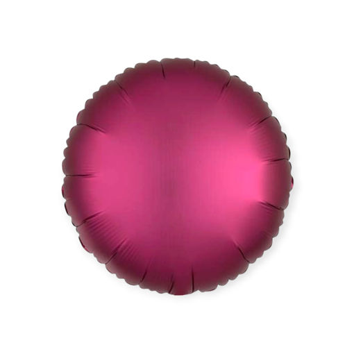 Picture of SATIN LUXE POMEGRANATE ROUND 17 INCH